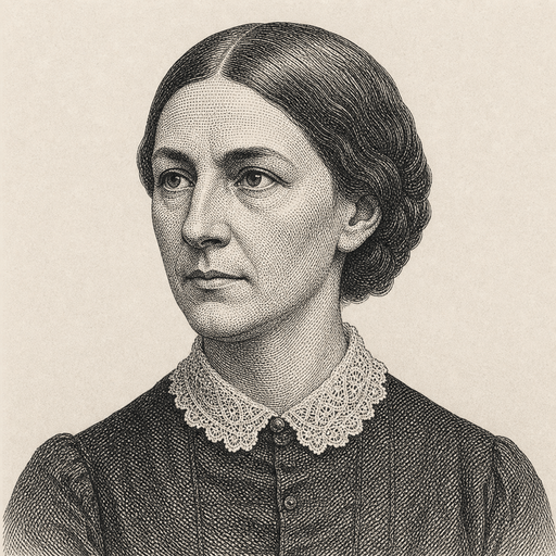 Woodcut portrait of Florence Nightingale, nurse and statistician who embodied The Unifying Standard by making the gap between claimed and actual care visible