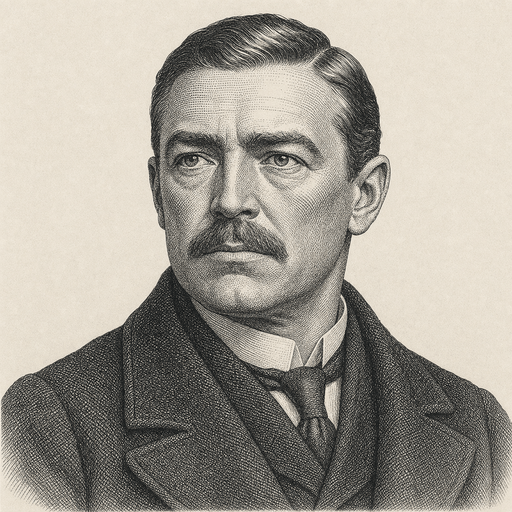 Woodcut portrait of Ernest Shackleton, polar explorer who embodied The Resilient Crew by bearing deprivation with his crew and holding them together after the mission failed