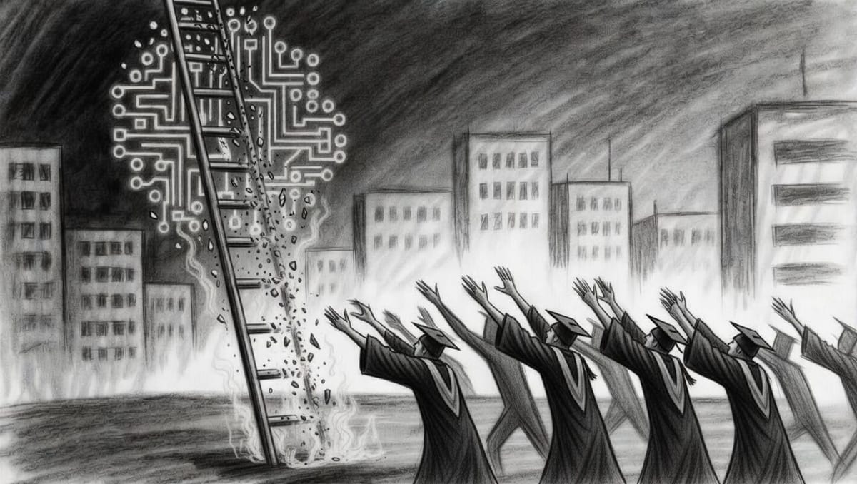 The Ladder Is Evaporating